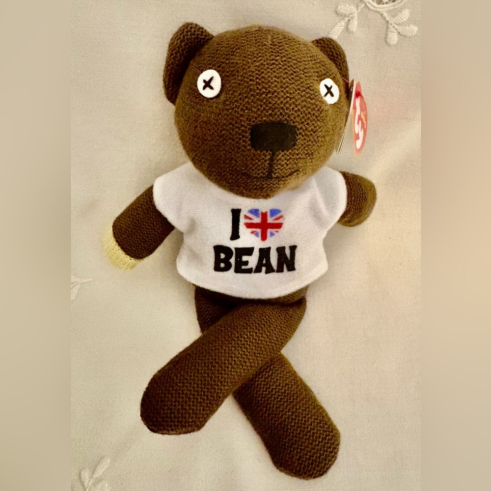 Ty Original Beanies - Mr. Bean Teddy Bear named Teddy…from the UK!